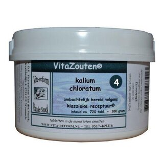 Vitazouten Sels de vie Kalium muriaticum/chloratum VitaZout n° 04 720 comprimés