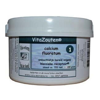 Vitazouten Vitazouten Calcium fluoratum Vitazout nr. 01 720 Tabletten