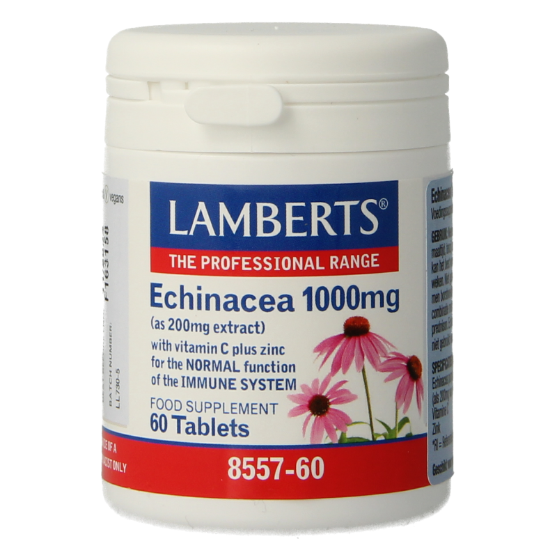 Lamberts Echinacea 1000mg con Zinco e Vitamina C | MyFitRank