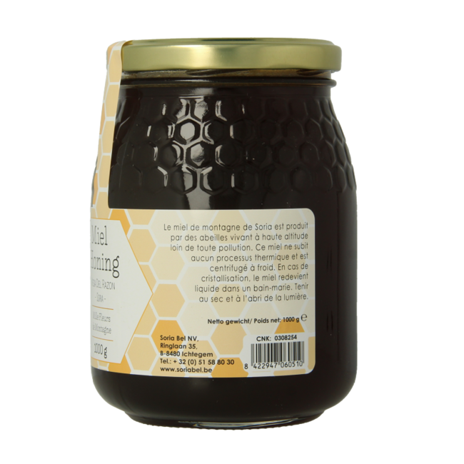 Soria Natural Mountain Honey aromatic honey 1 Kilogram