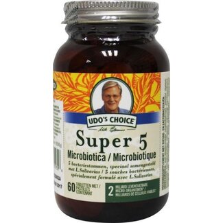 Udo's Choice Udo's Choice Super 5 microbiotica 60,00 Comprimidos