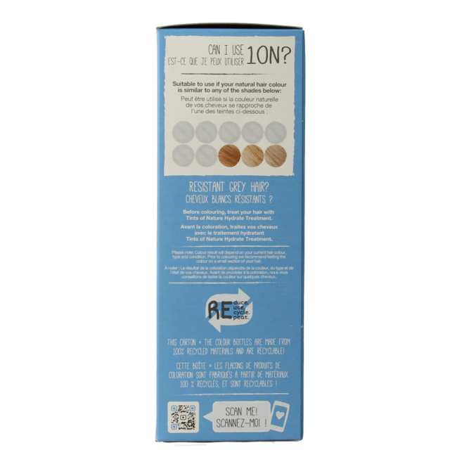 Tints Of Nature 10N blond platine 1 kit