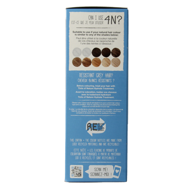 Tints Of Nature 4N Natural Medium Brown 1 Set