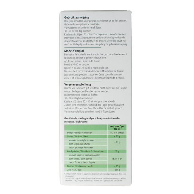 Salus Sirop de Manne et de Figue 200 ml