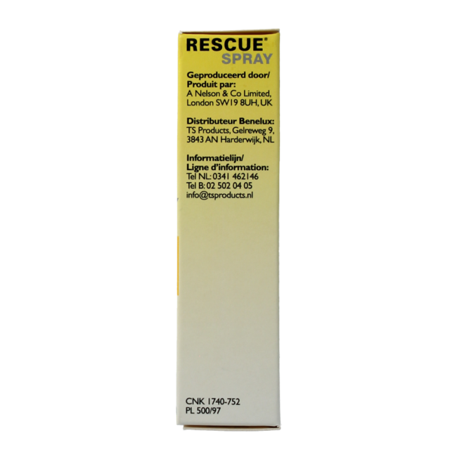 Rescue remedy spray 20 mililitros