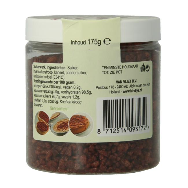 Kindly's Cinnamon Sugar 175g