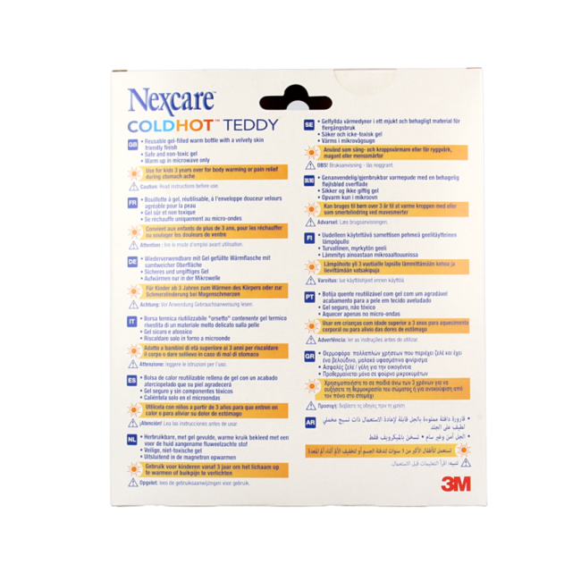 Nexcare Cold Hot Wärmflasche Teddy-Samt 1 Stück