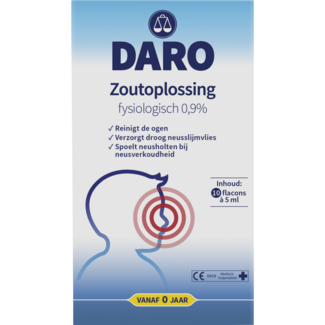 Daro Physiologische Kochsalzlösung für Kinder 5 ml 10 Ampullen