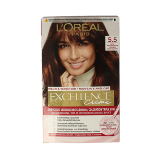 Excellence Excellence Excellence 5.5 light mahogany brown 1 Set
