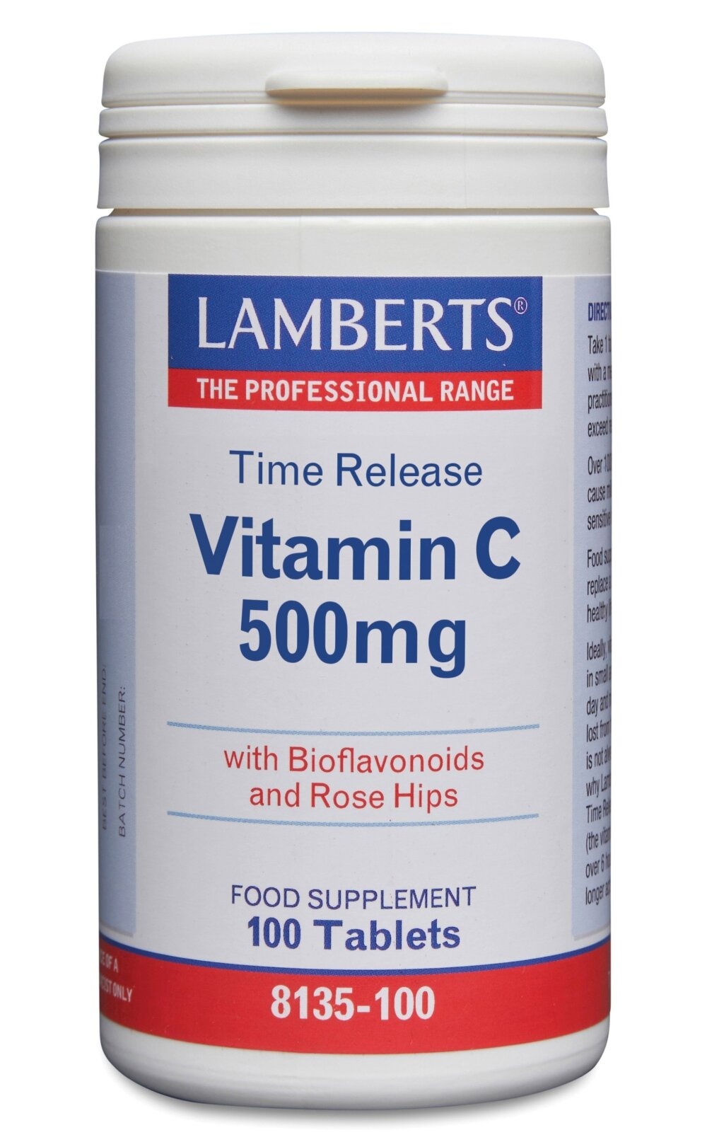 Lamberts Vitamina C 500 Rilascio Prolungato | Supporto Immunitario