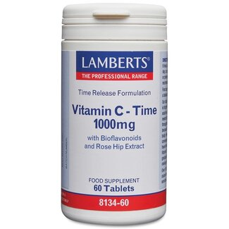 Lamberts Vitamin C 1000 Time Release & Bioflavonoids 60 Tablets