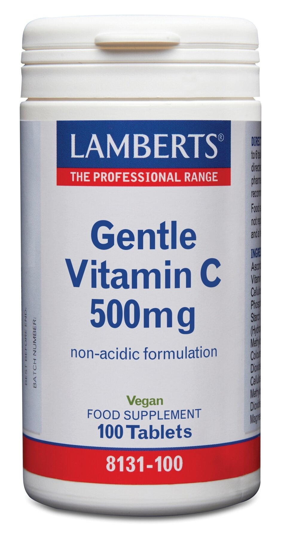 Lamberts Vitamina C 500 Delicata - Supporto Immunitario