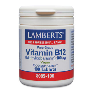 Lamberts Vitamina B12 100mcg 100 Comprimidos