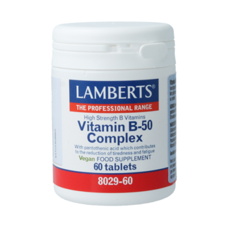 Lamberts Vitamine B50 complex 60 comprimidos