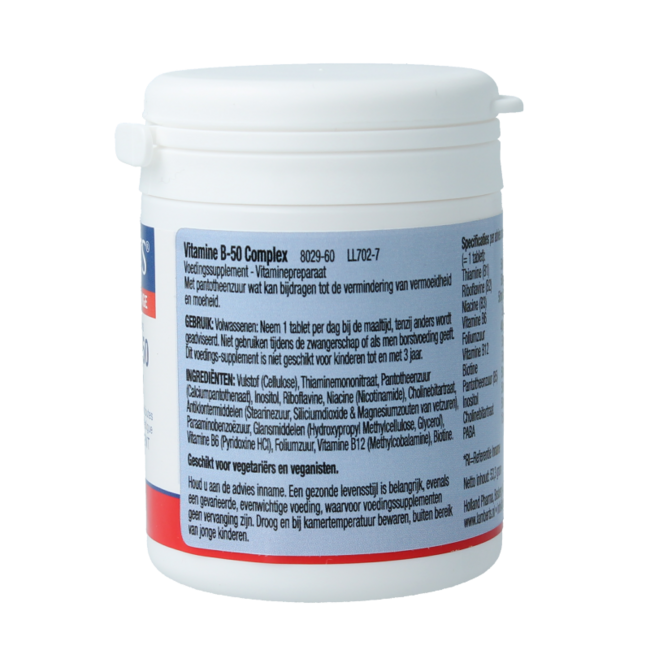 Complexe Vitamine B50 60 Comprimés