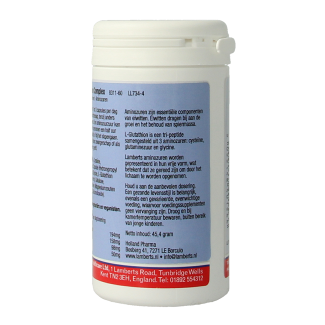 Lamberts L-Glutathion complexe 60 gélules