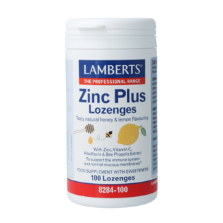 Lamberts Zink (zinc) plus 100 Comprimidos para chupar