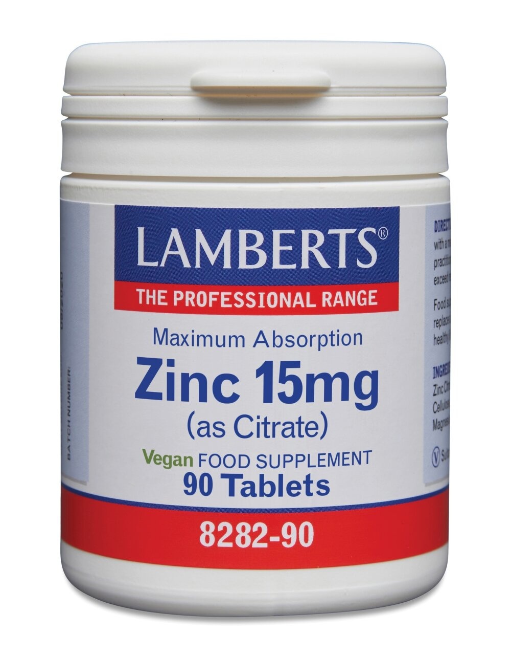 Lamberts Citrato di Zinco 15mg - Supporto Immunitario