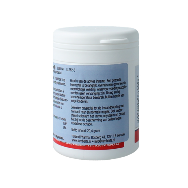 Selenio 200mcg 60 Comprimidos