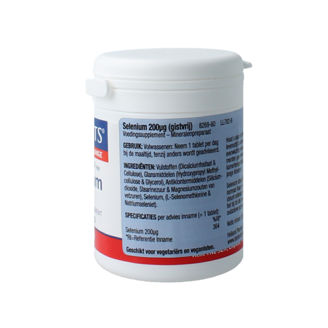 Selenio 200mcg 60 Comprimidos