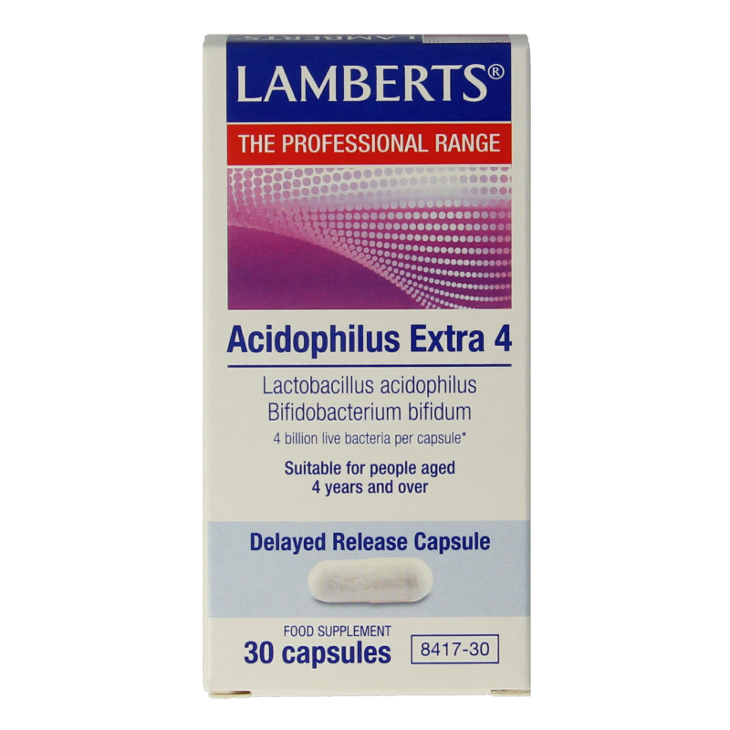 Lamberts Acidophilus Extra 4 | Integratore Probiotico