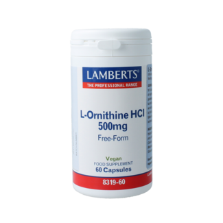 Lamberts Lamberts L-Ornitina 500 mg 60 cápsulas vegetales