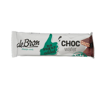 De Bron Choco wafer 1 doos 24 Stuks