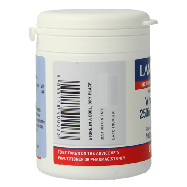 Lamberts Vitamina E 250 UI natural 100 cápsulas vegetales