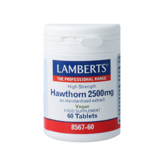 Lamberts Crataegus 2500mg (espino albar) 60 comprimidos