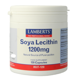 Lamberts Lamberts Lecitina 1200mg 120 Cápsulas