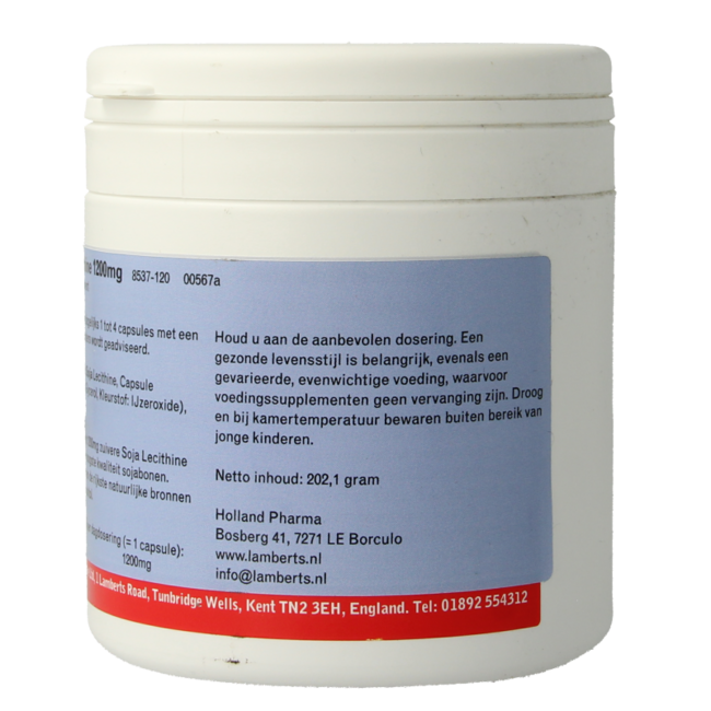 Lamberts Lecitina 1200mg 120 Capsule