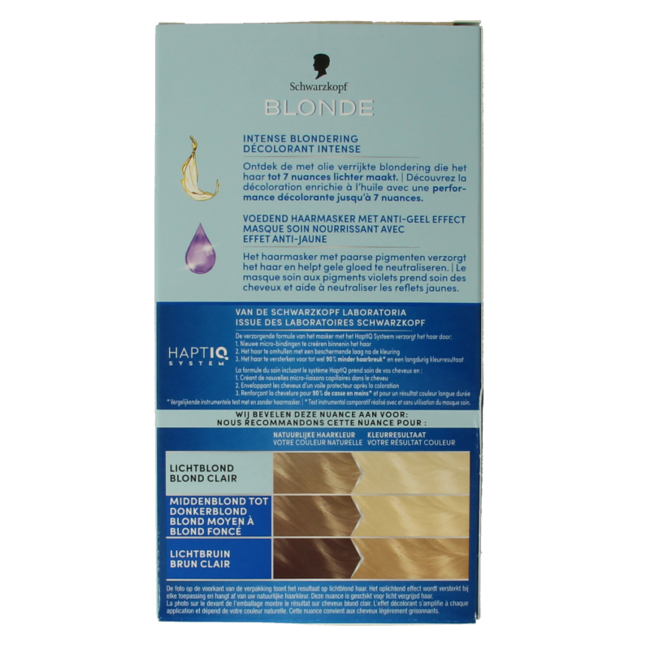 Schwarzkopf Blonde Haarfarbe Intensiv Blond Super L1, 1 Set
