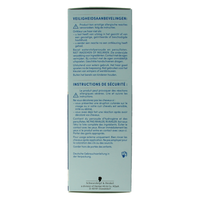 Schwarzkopf Blonde coloration intensive blond super L1 1 kit