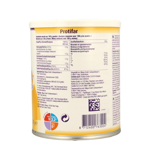 Protifar protein-rich powder 225 Gram