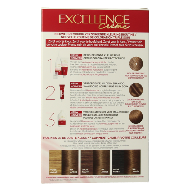 Excellence Excellence 6 biondo scuro 1 Set