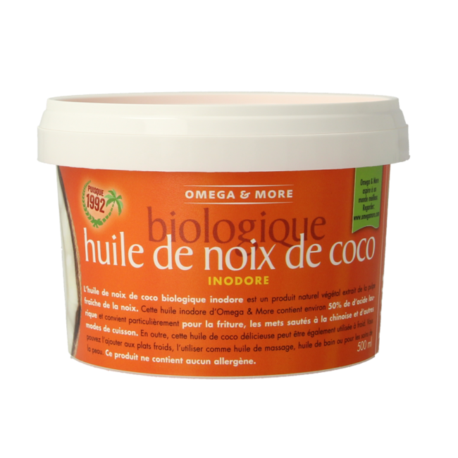 Kokosöl geruchlos Bio 500 Milliliter