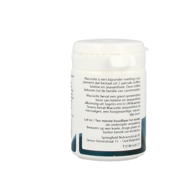 Springfield Macuvite 30 Vegetarische capsules