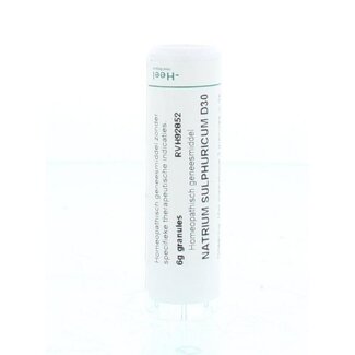 Homeoden Heel Homeoden Heel Natrium Sulphuricum D30 6g