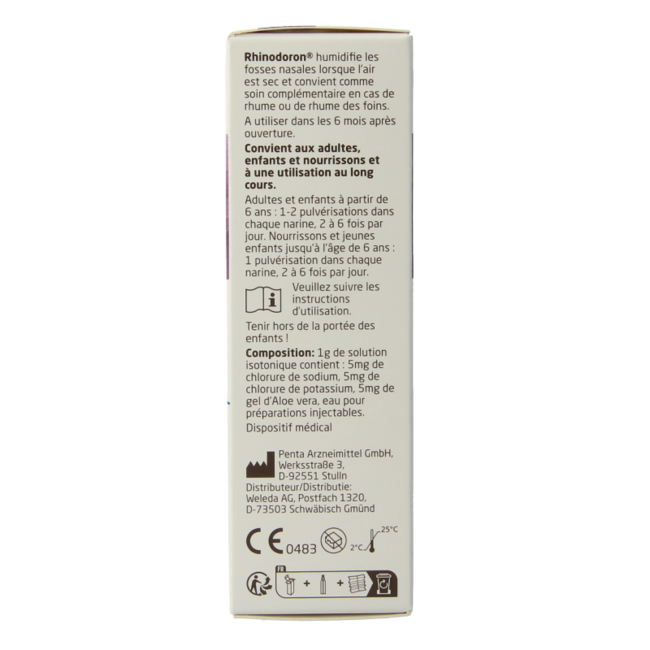 Rhinodoron nasal spray 20 Millilitres