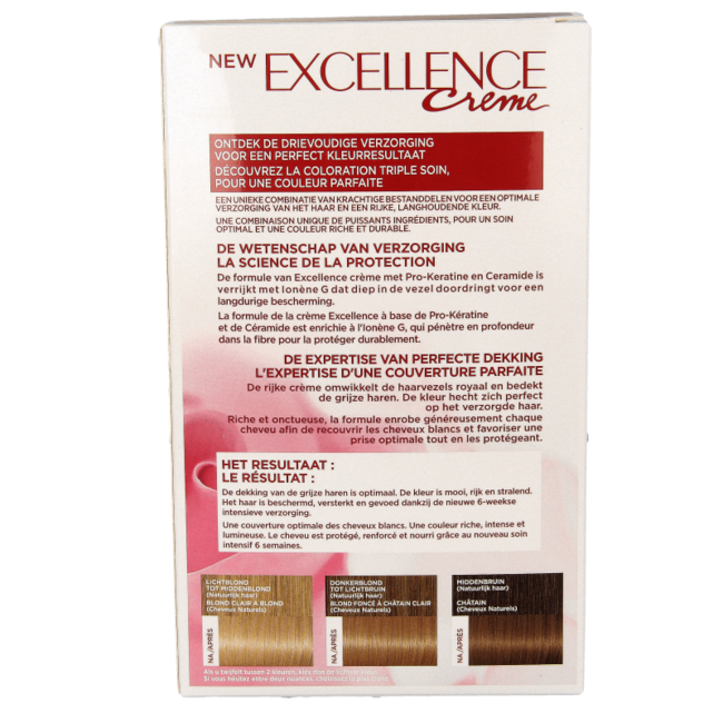 Excellence 8 Light Blonde 1 Set