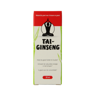 Tai Ginseng Eliksir Tai Ginseng 20 mililitrów