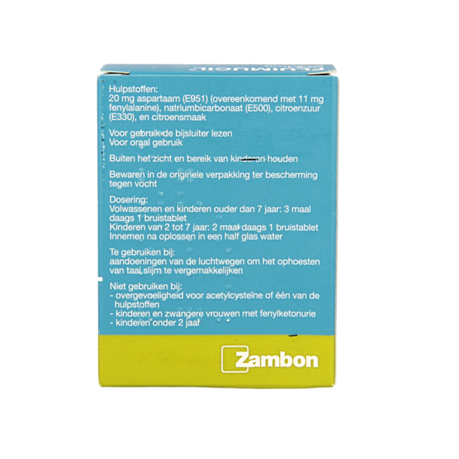 Fluimucil 200 mg 20 comprimidos efervescentes