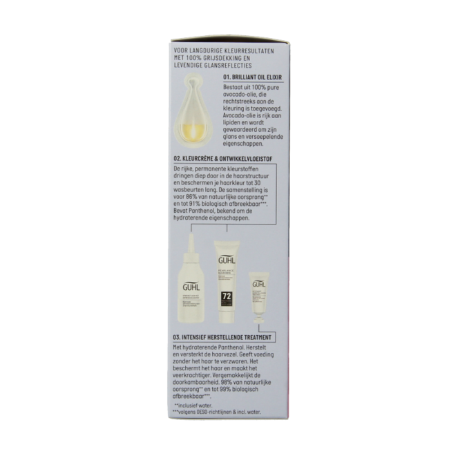 Guhl Pearlance coloration crème intensive 72 blond moyen 1 set