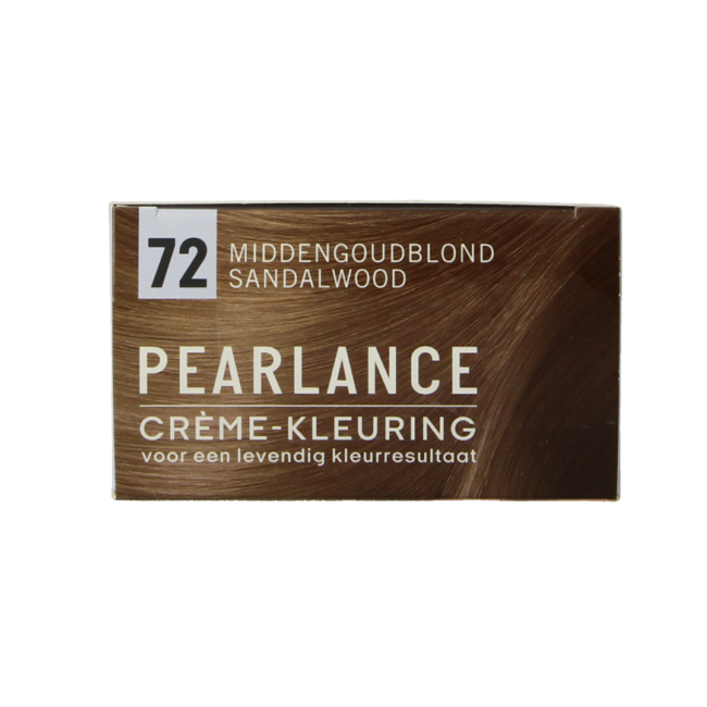 Guhl Pearlance intensive cream colour 72 medium blonde 1 Set