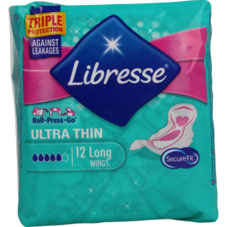 Libresse Libresse Ultra Long con alas 12 unidades