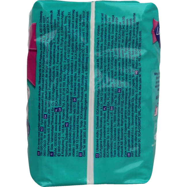 Libresse Ultra Long avec ailettes 12 pièces