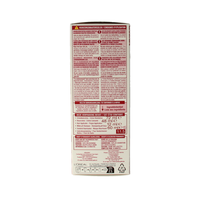 Excellence Excellence 9 bardzo jasny blond 1 Zestaw