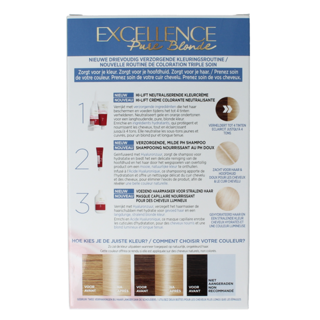 Excellence Excellence Biondo 01 Biondo Naturale 1 Set