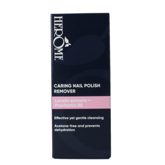 Herome Caring nailpolish remover 120 Millilitres
