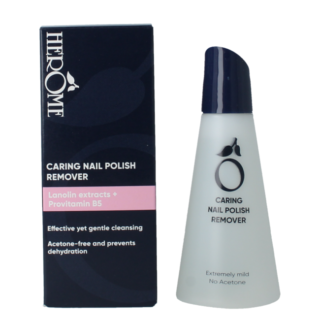 Caring nailpolish remover 120 Millilitres